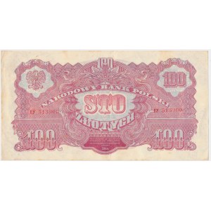 100 złotych 1944 ...owe - EY -