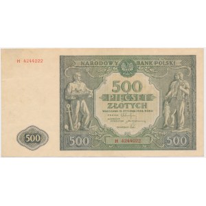 500 Zloty 1946 - H -