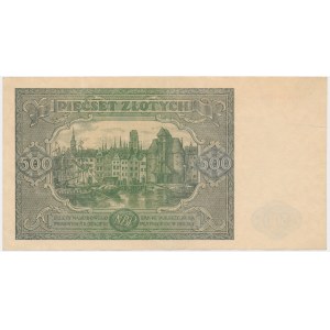 500 zloty 1946 - H -.