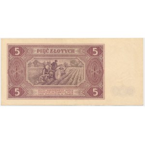 5 gold 1948 - B -.
