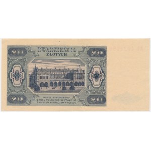 20 gold 1948 - AI - LARGE letters