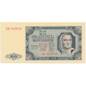 20 złotych 1948 - EB -