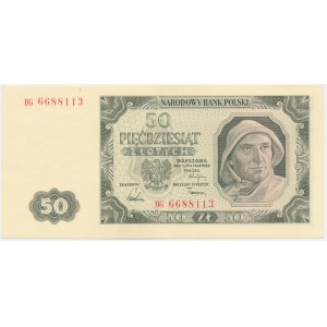 50 Zloty 1948 - BG - selten