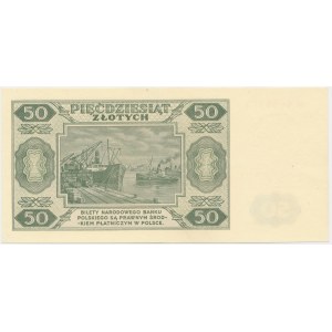 50 zloty 1948 - BG - rare