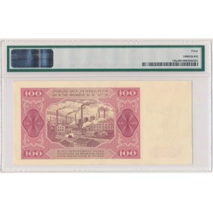 100 zloty 1948 - EC - PMG 40
