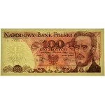 100 złotych 1988 - TB - seria przejściowa -