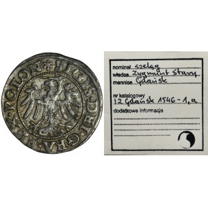 Sigismund I the Old, Shilling Danzig 1546