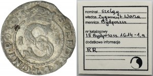 Zygmunt III Waza, Szeląg Bydgoszcz 1614 - ex. Marzęta