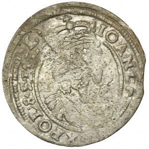 John II Casimir, 6 Groschen Bromberg 1666 AT