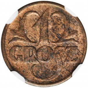 1 penny 1927 - NGC MS63 RB