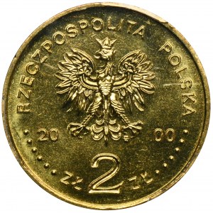 2 Gold 2000 Johannes II. Kasimir - PCGS MS67