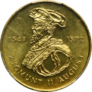 2 gold 1996 Sigismund II Augustus - PCGS MS67