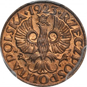 1 Pfennig 1923 - PCGS MS64 RB
