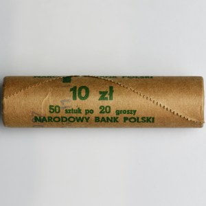 Bank rollover, 20 groszy Warsaw 1981 (50 pieces).