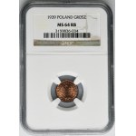 1 Pfennig 1939 - NGC MS64 RB