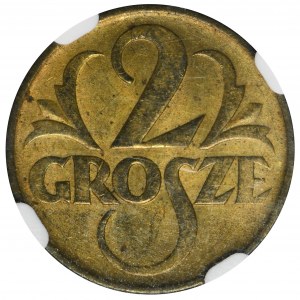 2 grosze 1923 - NGC MS62