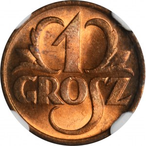 1 penny 1938 - NGC MS65 RB