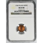 1 Pfennig 1938 - NGC MS65 RB