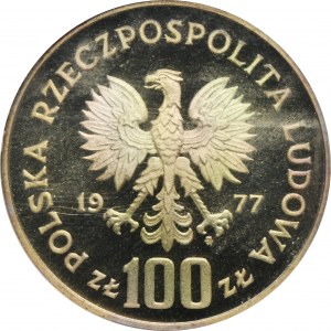 PRÓBA, 100 złotych 1977 Ochrona Środowiska Ryba