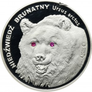 Medal Ochrona Zwierząt 2008 Niedźwiedź Brunatny - GCN PR69 - RZADKI
