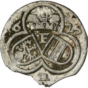 Schlesien, Habsburger Herrschaft, Ferdinand II, 1/2 Krajcar Breslau 1625 HR - RARE