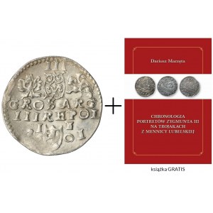 Sigismund III. Vasa, Trojak Lublin 1601 - UNBEMERKT, ex. Marzêta, GRATIS Buch