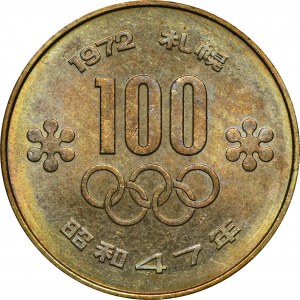 Japan, Hirohito (Showa), 100 Yen Osaka 1972 - Sapporo Olympics