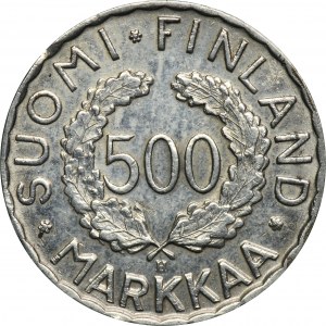 Finland, 500 Markkaa Helsinki 1952 - Helsinki Olympic
