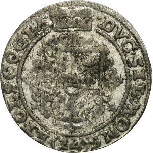 Schlesien, Herzogtum Ziębice-Oleśnica, Henryk Wacław und Karol Fryderyk, 24 Krajcary Oleśnica 1623 BZ