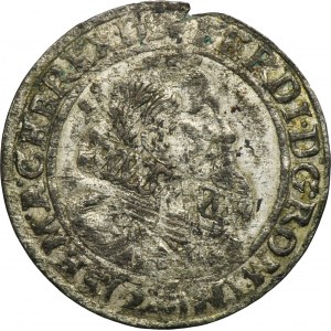 Schlesien, Habsburger Herrschaft, Ferdinand II, 24 Krajcary Wrocław 1623 HT - RARE