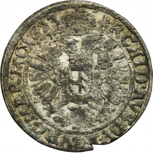 Schlesien, Habsburger Herrschaft, Ferdinand II, 24 Krajcary Wrocław 1623 HT - RARE