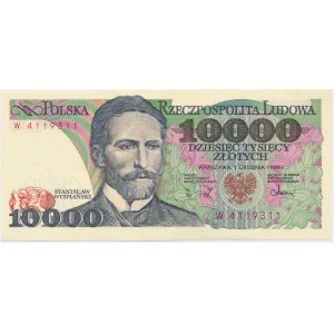 10.000 złotych 1988 - W - pierwsza seria rocznika