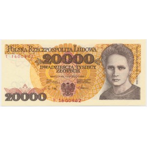 20.000 złotych 1989 - T -