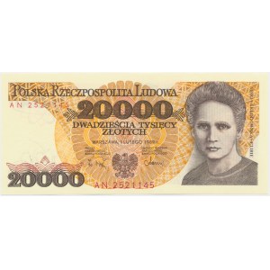 20.000 zl 1989 - AN -
