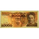 20,000 zl 1989 - AN -.