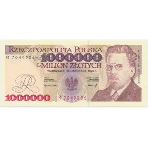 1 milion złotych 1993 - M -