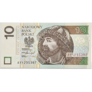 10 złotych 2016 - AY -