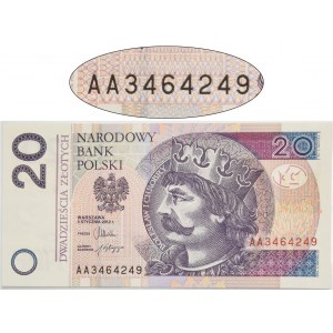 20 złotych 2012 - AA -