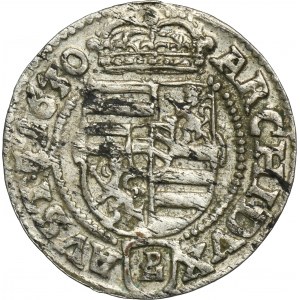 Schlesien, Habsburger Herrschaft, Ferdinand III, 3 Krajcary Kłodzko 1630 PH