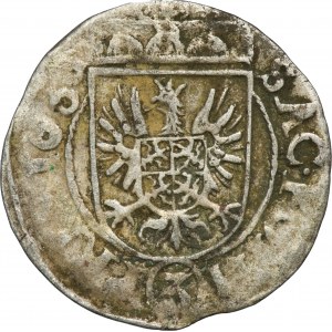 Schlesien, Herzogtum Żagań, Albrecht von Wallenstein, 3 Krajcary Jiczyn 1630 - RARE