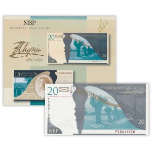 20 zloty 2010 - Frederic Chopin