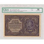 1,000 marks 1919 - II Series AA - GDA 58 - rare series