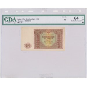 10 gold 1946 - GDA 64 EPQ