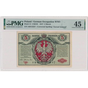 5 Mark 1916 - Allgemein - Karten - A - PMG 45