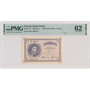 1 gold 1919 - S.45 G - PMG 62