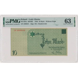 10 Mark 1940 - no.1 without watermark - PMG 64