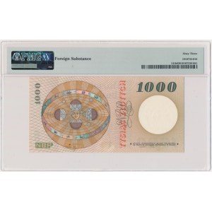 1.000 Zloty 1965 - S - PMG 63