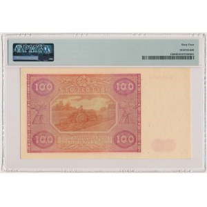 100 Zloty 1946 - H - PMG 64 - seltenere Serie