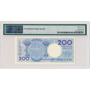 Miasta Polskie, 200 złotych 1990 - D - PMG 67 EPQ