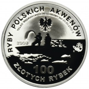 Ryby Polskich Akwenów, 100 złotych rybek 2008 - Szczupak